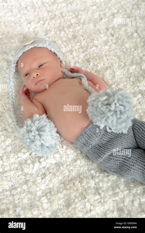 Newborn Baby Boy Stock Photo Alamy