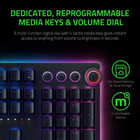 Razer Huntsman Elite Gaming Keyboard Fastest Keyboard Switches Ever Linear Optical Switches