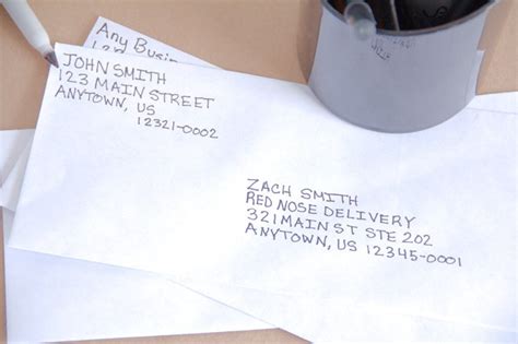 That is, from person, to department, to company, to street, to city, to. How to Write a Professional Mailing Address on an Envelope | eHow