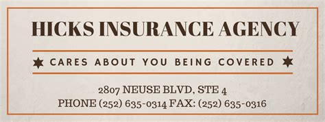 Hicks Insurance Agency New Bern Nc