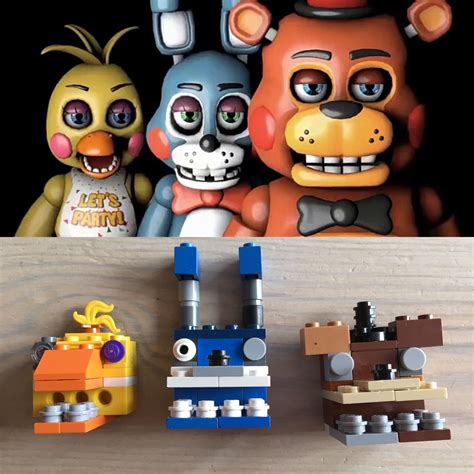 Lego Fnaf Figures