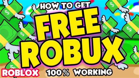 How To Get Free Robux 100 Working 2020 Unlimited Robux Free