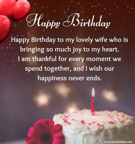 150 Happy Birthday Wishes For Wife