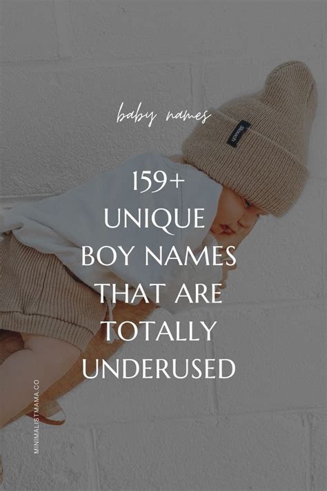 159 Actually Unique Baby Boy Names With Meanings 2023 Boho Baby