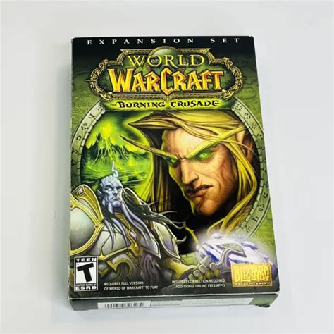 World Of Warcraft The Burning Crusade Expansion Set Pc Video Game Disc Picclick Au