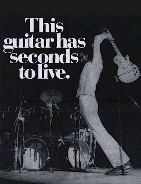 Pete Townshend Smashing Guitar