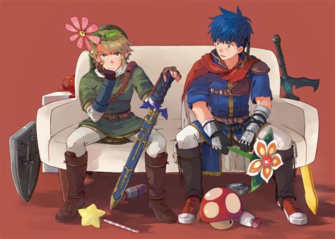 Link And Ike Super Smash Brothers Know Your Meme