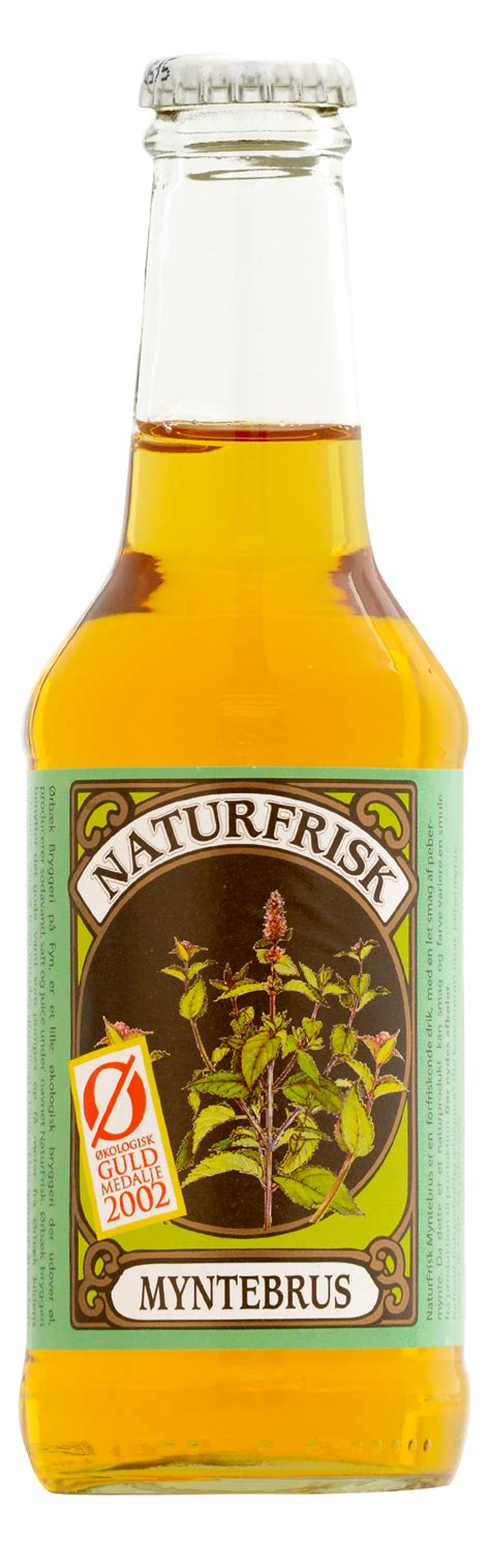 Naturfrisk Myntebrus Soda Bottle Labels Beer Bottle Old Bottles