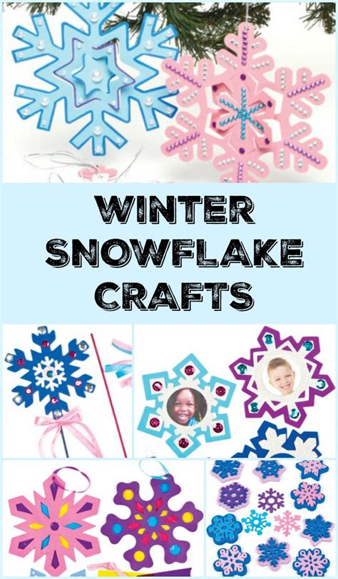 Snowflake Wand Winter Craft In The Playroom