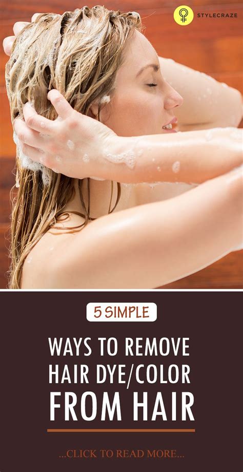 You just only need to follow these steps: How To Remove Hair Color With Baking Soda | Hair dye ...
