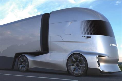Ford Reveals Self Driving Semi Truck Inspired By Marvel Superheroes