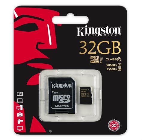 Kingston Microsdhc Class 10 Uhs I Rw9045mbs Sdca1032gb 32gb 32g