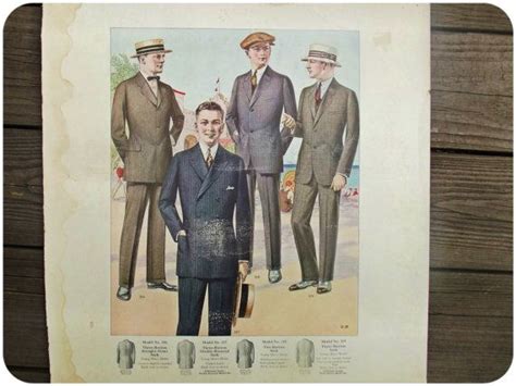 Vintage 1923 Young Mens Dapper Custom Suit By Ampersandxyz Custom