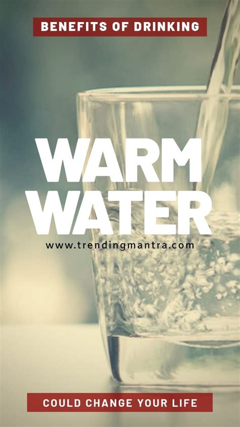 Warm Water Warm Water Health Healthy Living