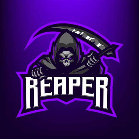Premium Vector Reaper Mascot Logo Pet Logo Design Mascot Sports Logo