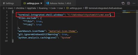 Visual Studio Code Terminal Error Unable To Run The Code Terminal Is