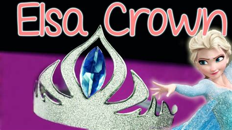 Diy Elsa Crown Abbe Crafts Youtube