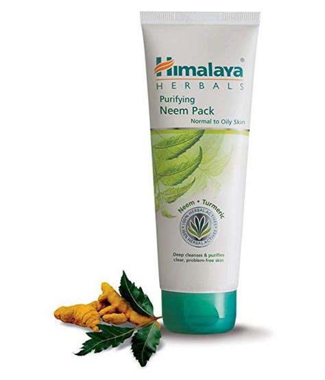 Apply neem face pack evenly all over the face and neck, avoiding the area around the eyes and mouth. HIMALAYA NEEM PACK BUY 1 GET 1 FREE Face Pack 50 ml: Buy ...