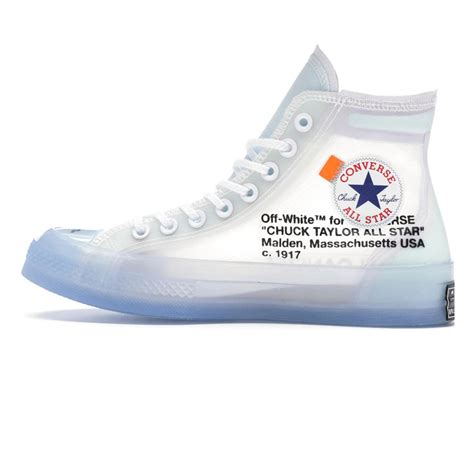 Why not go for the converse chuck taylor all star hi top men's shoes? Converse Chuck Taylor All-Star Vulcanized Hi Off-White - TENIX