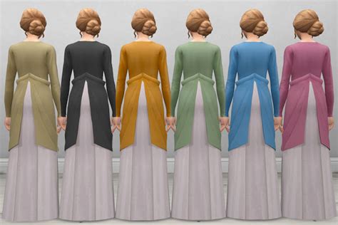 Mary Edwardian Dress At Historical Sims Life Sims 4 Updates