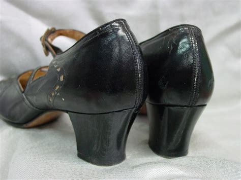 Darling Vintage Dressy Shoes Cutouts Nice Trim And Buckles Etsy
