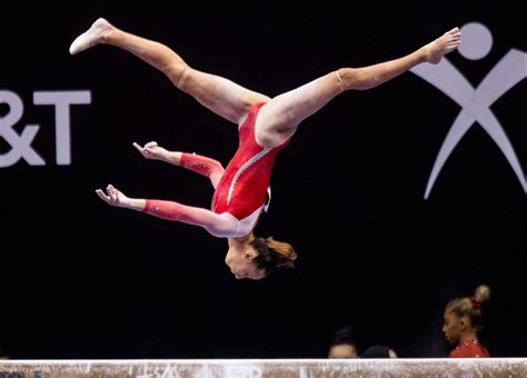 Ragan Smith Shows Why Shes New Face Of Usa Gymnastics At P And G