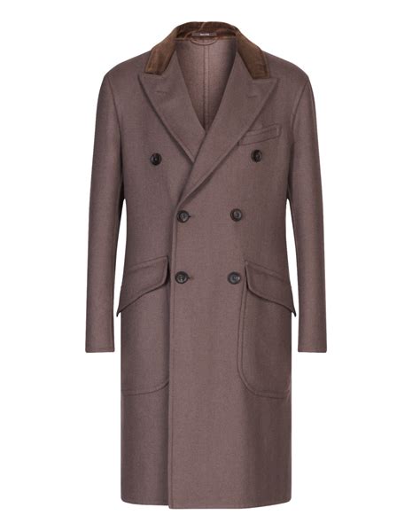 Mens Double Breasted Cashmere Overcoat Dunhill Ca Online Store