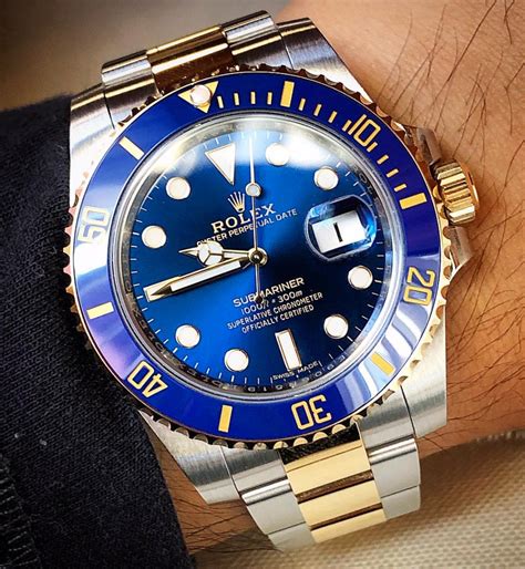 Teenagerjahre Umweltfreundlich Bürgermeister Rolex Submariner Two Tone