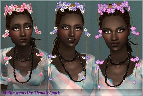 Mod The Sims Nymph Flower Crowns