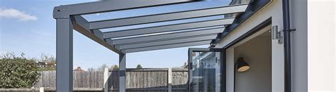 Aluk Aluminium Veranda Modern Glass Canopy Design