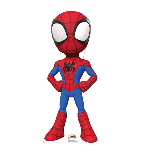 Buy Cardboard People Spidey Life Size Cardboard Cutout Standup Marvel