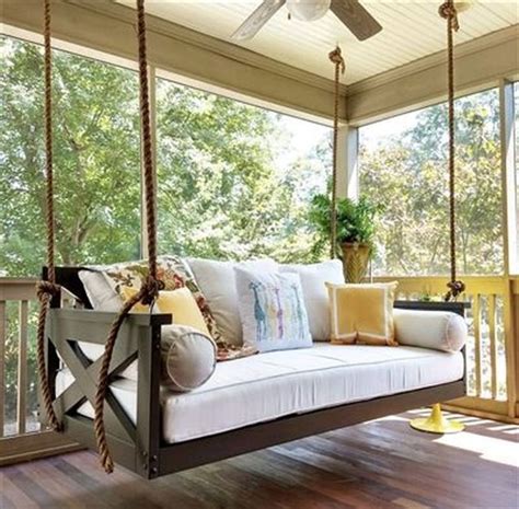 36 Nice Porch Swing Bed Design Ideas For You To Relax Homepiez