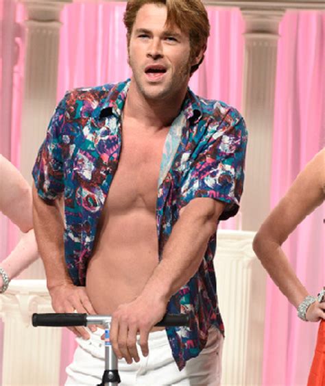 Chris Hemsworth Spoofs Empire Avengers Gets Shirtless On SNL