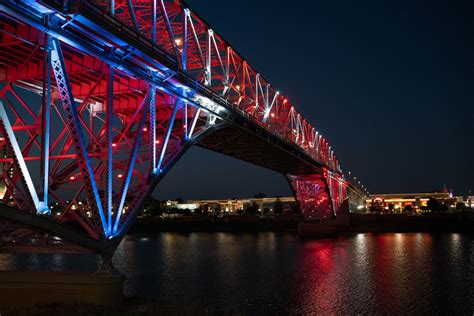Centenary College Of Louisiana Shreveport Bridge Of Lights July 10
