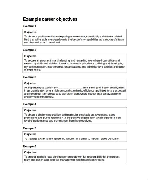 I am seeking a position of accountant in a reputed organization to operate my educational qualifications, analytical skills and bookkeeping for common. FREE 10+ Resume Objective Samples in MS Word | PDF