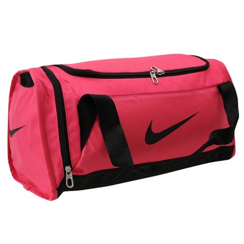 Nike Brasilia Xs Grip Duffle Bag Pink Gym Sports Holdall Carryall Ebay