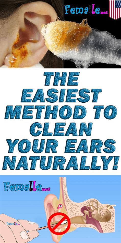 The Easiest Method To Clean Your Ears Naturally Cleaning Your Ears