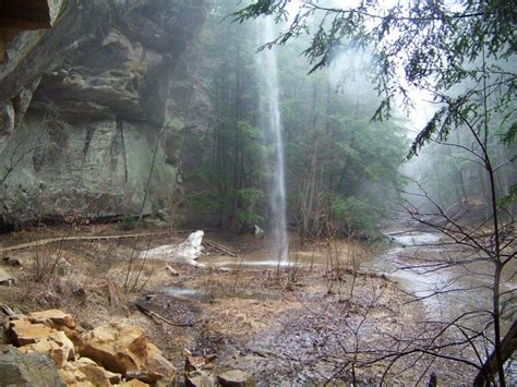 Hocking Hills State Park Whispering Falls Waterfalls