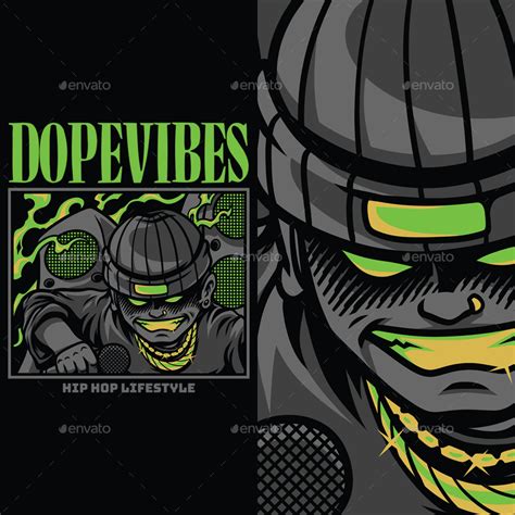Dope Vibes T Shirt Design By Badsyxn Graphicriver