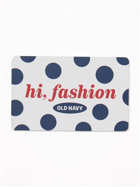 Maybe you would like to learn more about one of these? Old Navy Gift Card | Old Navy in 2020 | Navy gifts, Clothes gift card, Store gift cards