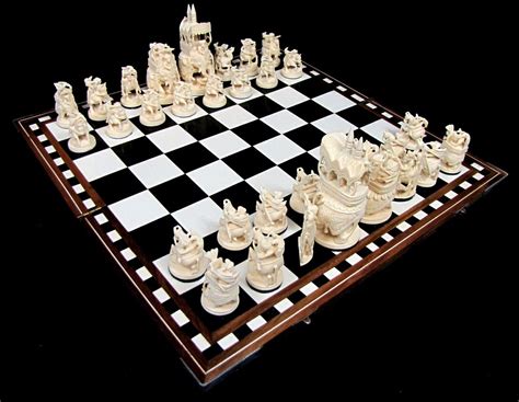 Antique Chess Sets For Sale In India Antique Poster
