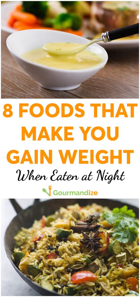 8 Foods That Make You Gain Weight When Eaten At Night