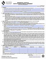 California Residential Rental Application Form