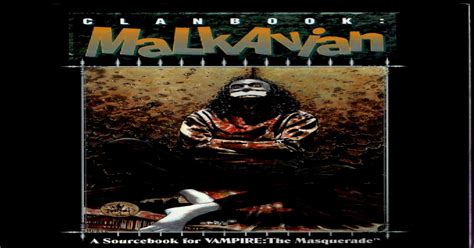Vampire The Masquerade Clanbook Malkavian 1st Edition Faltandopdf