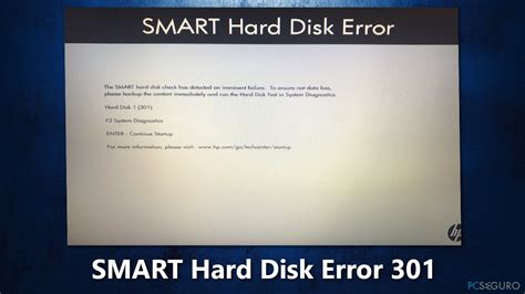 ¿cómo Reparar El Error 301 Del Disco Duro Smart En Windows