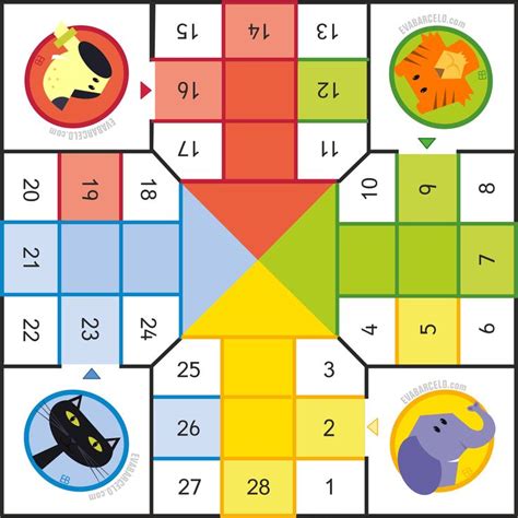 Check spelling or type a new query. Parchís para pequeños - Ludo for preschoolers gameboard by ...