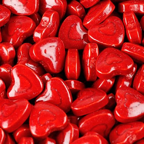 Red Mini Hearts Pressed Candy • Unwrapped Candy • Bulk Candy • Oh Nuts®