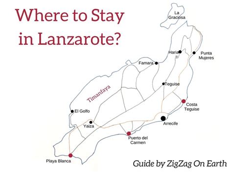 Where To Stay In Lanzarote Map Best Places Puerto Del Carmen Hotel