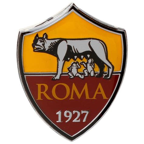 As Roma Logo Lapel Pin As Roma Logos Lapel Pins