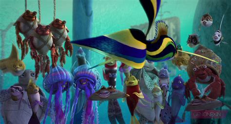 Capturas Blu Ray El Espantatiburones Shark Tale 1080p Gencinexin